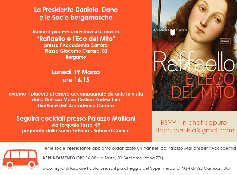 MOSTRA RAFFAELLO E LECO DEL MITO
